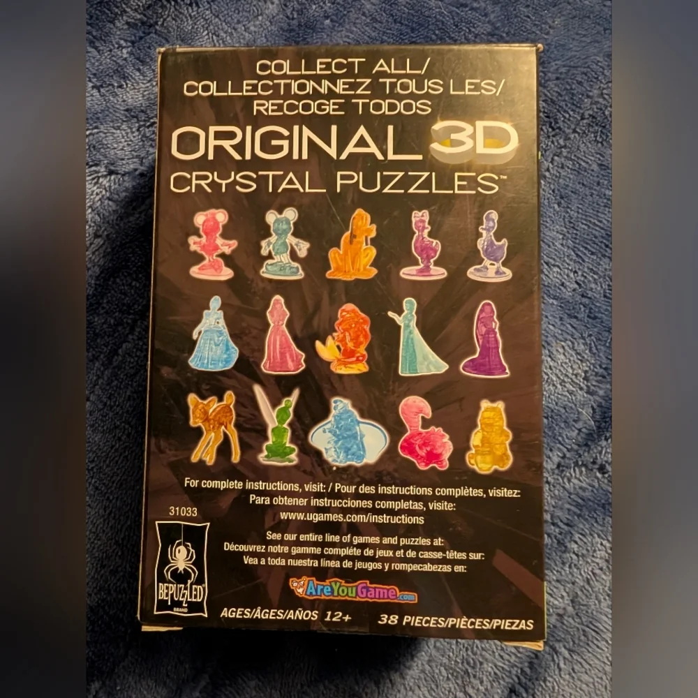 Disney Alice 3D Crystal Puzzle - Aqua